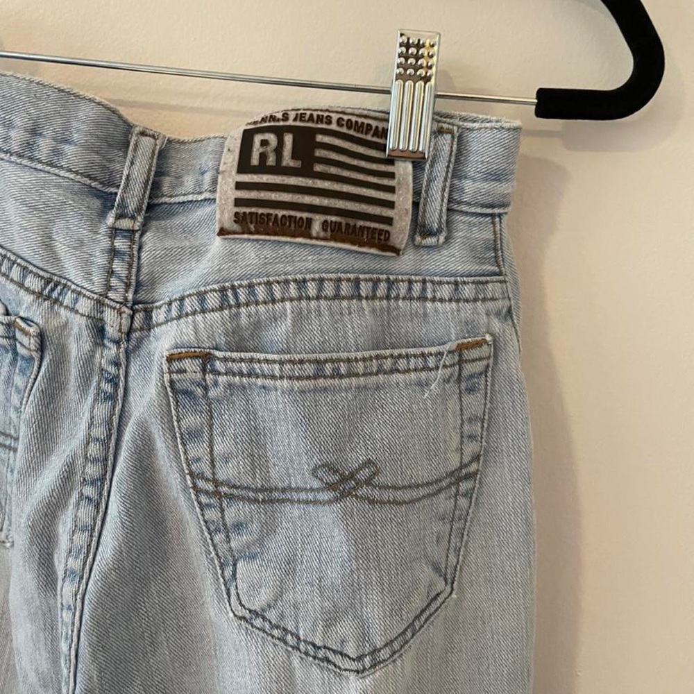 dennis jeans with patch